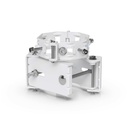 Ubiquiti Wave AP Micro Mount， Corrosion-resistant Pole Mount, Supports Up to Four Wave AP Micros, Full 360° Broadcasting,