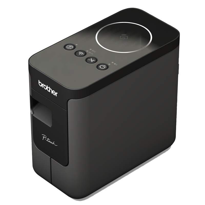Brother PT-P750W PLUG AND PRINT PC AND MAC CONNECTABLE LABELLER  WITH WIRELESS CONNECTION AND NFC- 3.5-24MM TZE TAPE MODEL