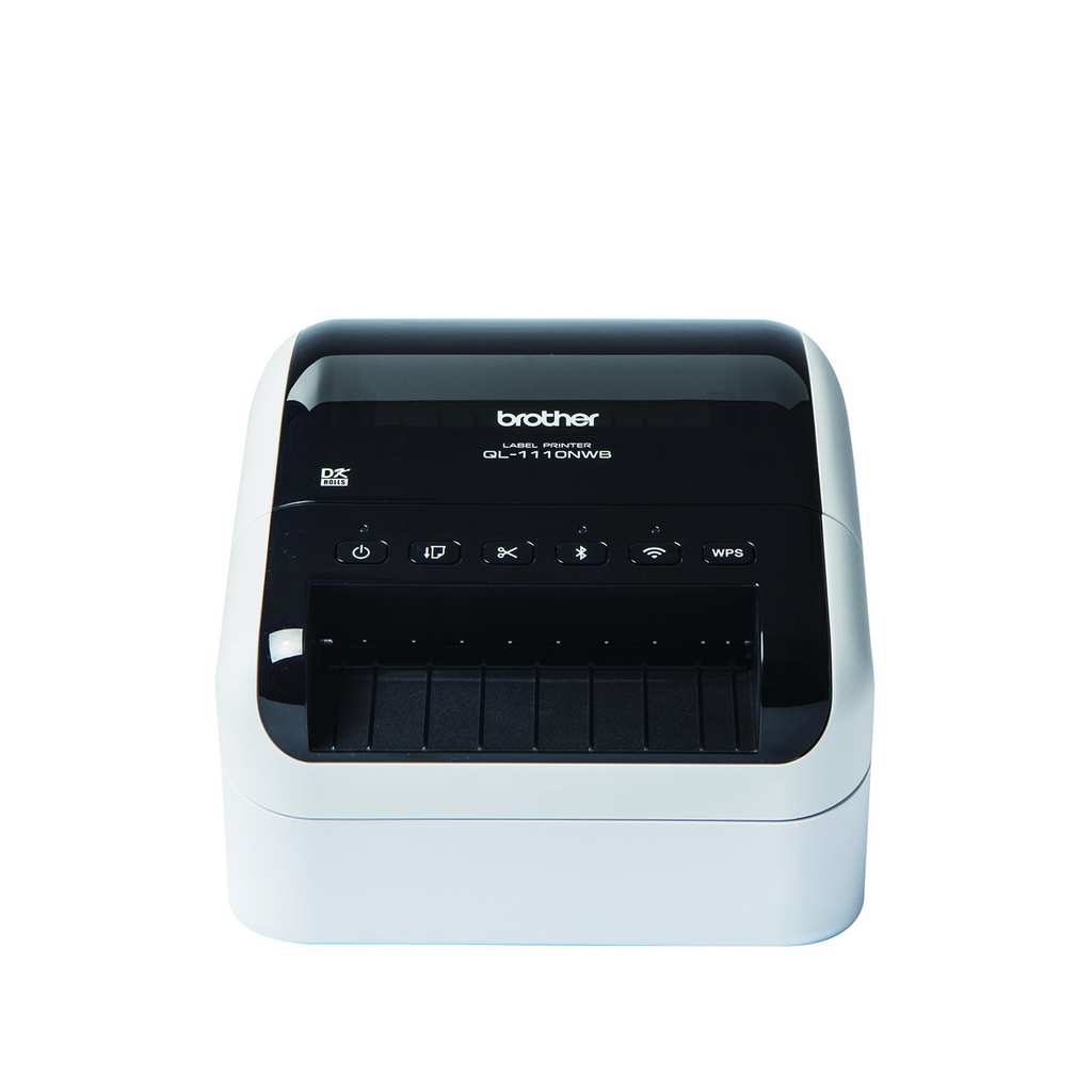 Brother QL-1110NWB, Network, Wireless & Bluetooth Extra Wide High Speed label Printer / Up To 102mm