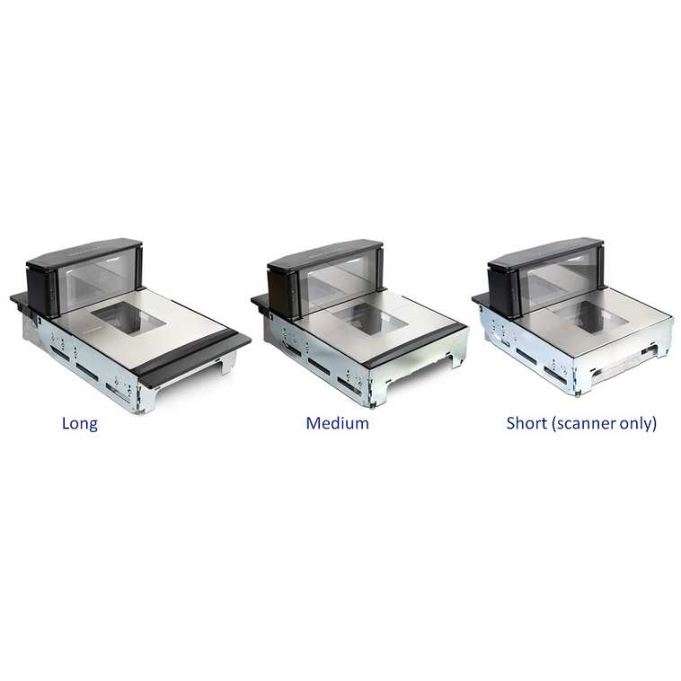 Datalogic Magellan 9900i Scanner/Scale, Medium Platter, Fixed Produce Rail, Shelf Mount w/Scale Sentry, 9" TDR/CFR, No Disp, RS232 D9, No EAS