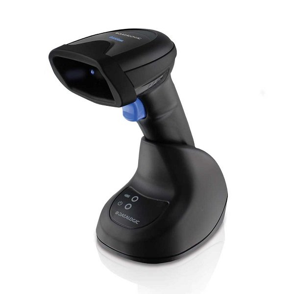 Datalogic Scanner Kit, QuickScan QBT2500, 2D MP Imager, USB/Bluetooth, Black (Includes scanner, base station and USB cable 90A052258)