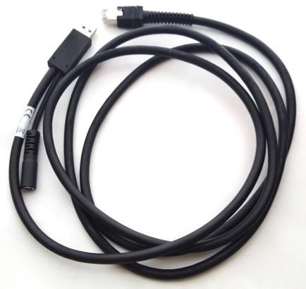 ZEBRA CABLE DATA SCANNER USB-SHIELDED (12V) 2M STR