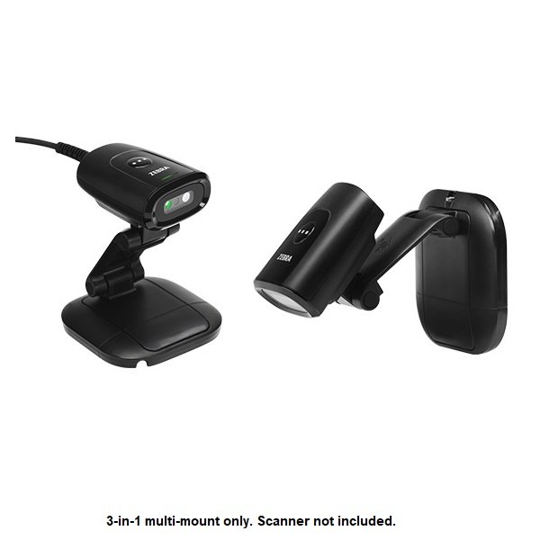 ZEBRA MOUNT 3-IN-1 MULTI-MOUNT BLK FOR DS5502