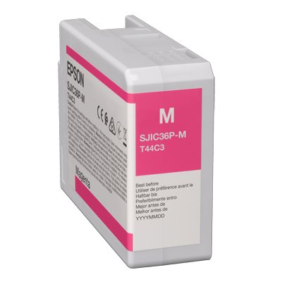EPSON Magenta Ink Cartridge for ColorWorks C6010/C6510 (80ml) (CW-C6010)