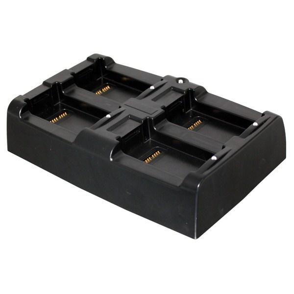 Datalogic Multi Battery Charger for Falcon X4, Recharges 4 Spare Batteries (power supply included in the box, power cord ordered separately)