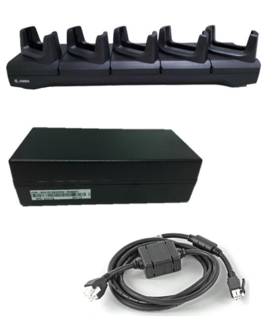 Zebra EC50/EC55 Multidock Kit, Charge/Ethernet, 5-Bay