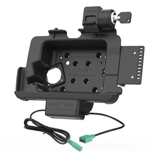 ZEBRA RAM CRADLE CHARGE/COMM SGL/USB ET40/45 8IN