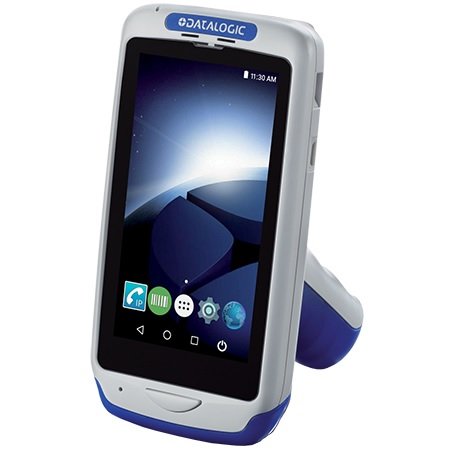 DATALOGIC PDT JOYA TOUCH A6 GUN 2D-WHI AD6 BLU