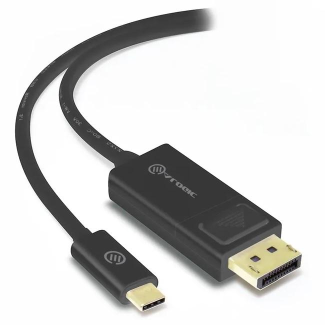[CASEUSBCDP02] CABLE USB-C MALE TO DISPLAYPORT 4K 60HZ 2M