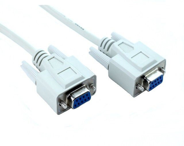 [PRCA09F09FNULLW] PRINTER CABLE RS232 DB09F/DB09F NULL/MODEM 2M WHI