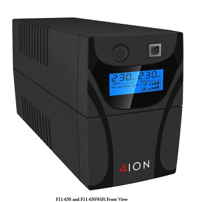 ION UNINTERRUPTIBLE POWER SUPPLY F11 650VA LINE INTERACTIVE