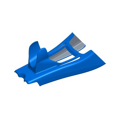 Datalogic Cart Clip (for use with Gryphon 4500 series wireless Healthcare units, already included with each HC base station)