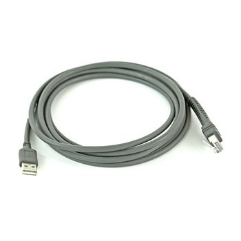 ZEBRA CABLE DATA SCANNER USB SHIELDED 2.8M STR