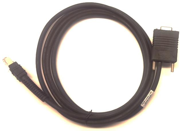 ZEBRA DATA SCANNER CABLE RS232 DB9F 2M STRAIGHT 36XX